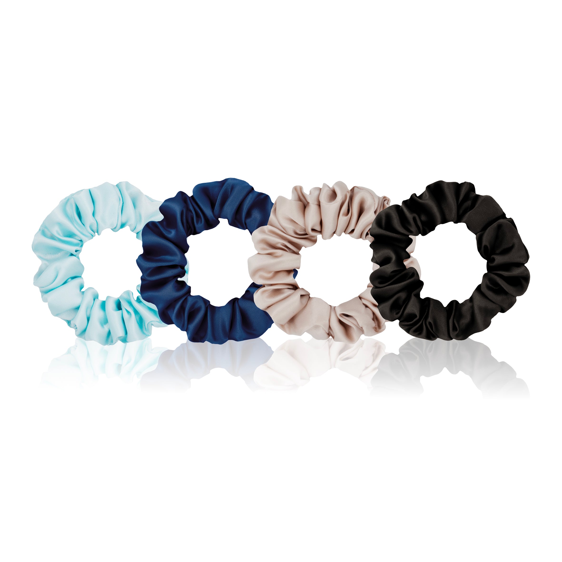 Midnight Glow slim scrunchies collection