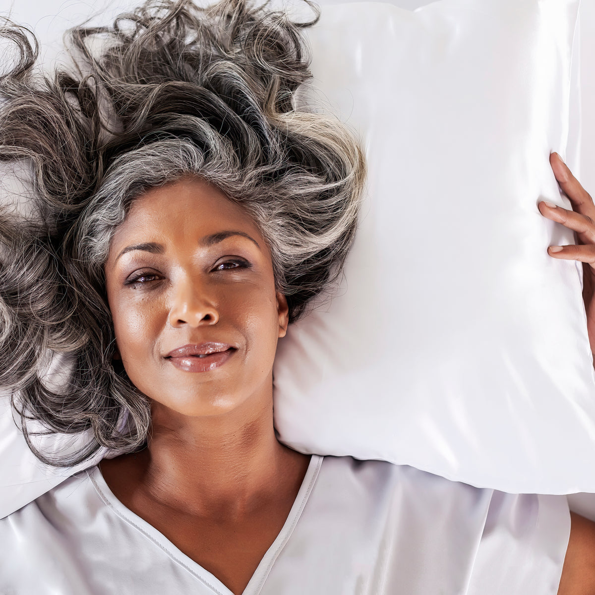 Pure Silk Pillowcase 22 Momme - Snow White