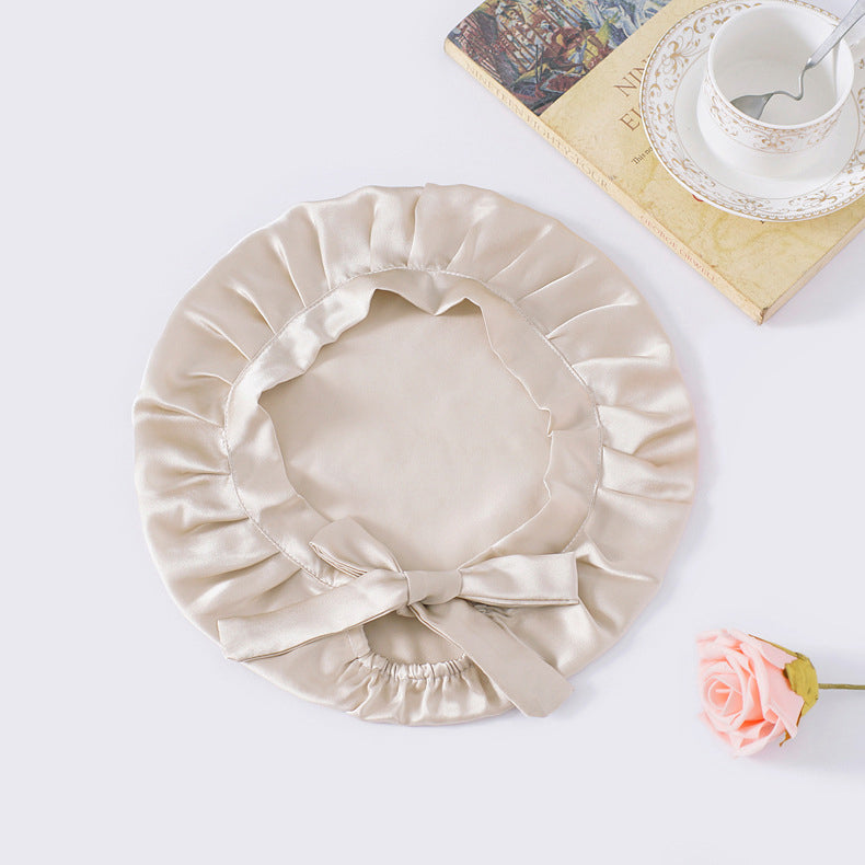 Pure Silk Bonnets - Champagne