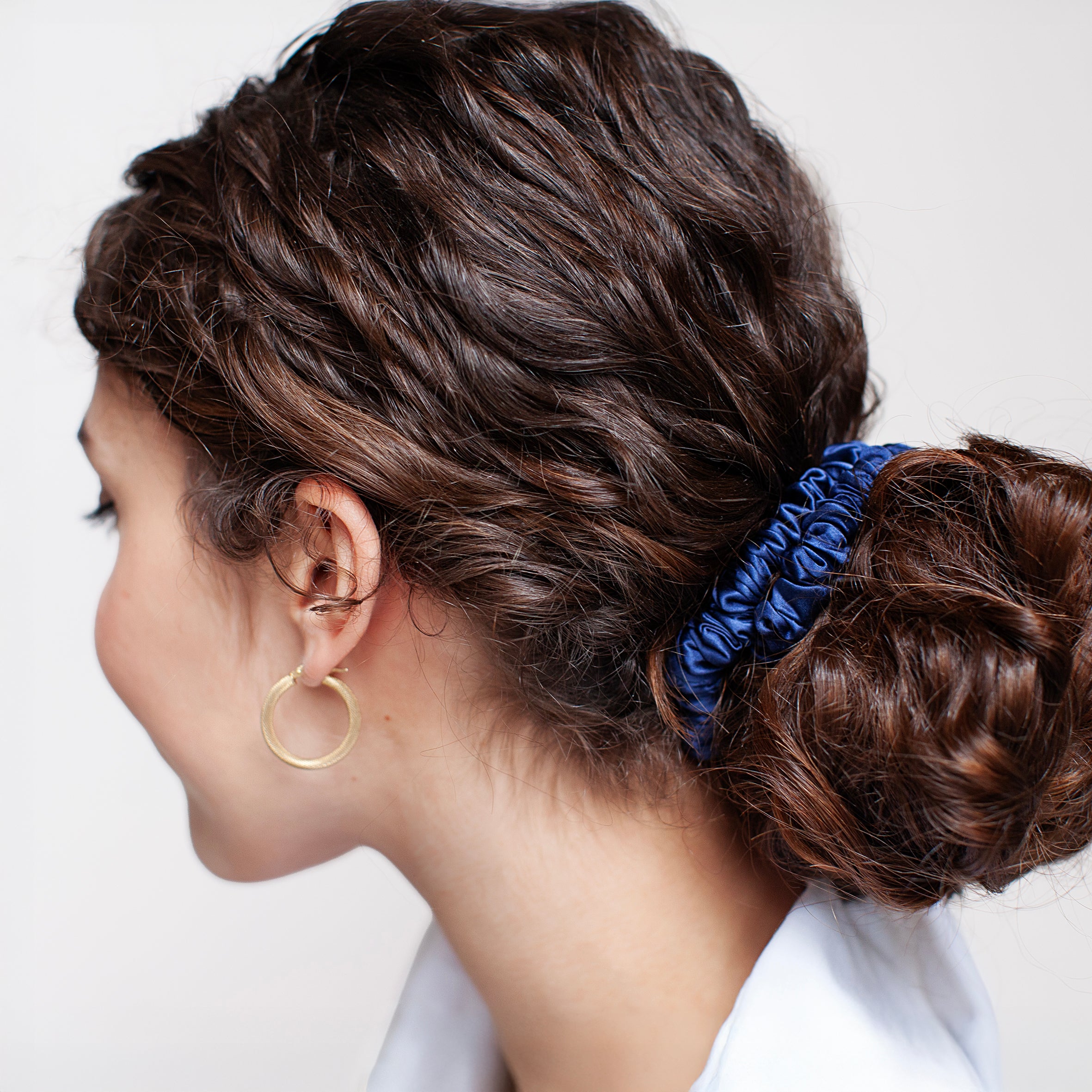 Urban Elegance Skinny silk scrunchies set