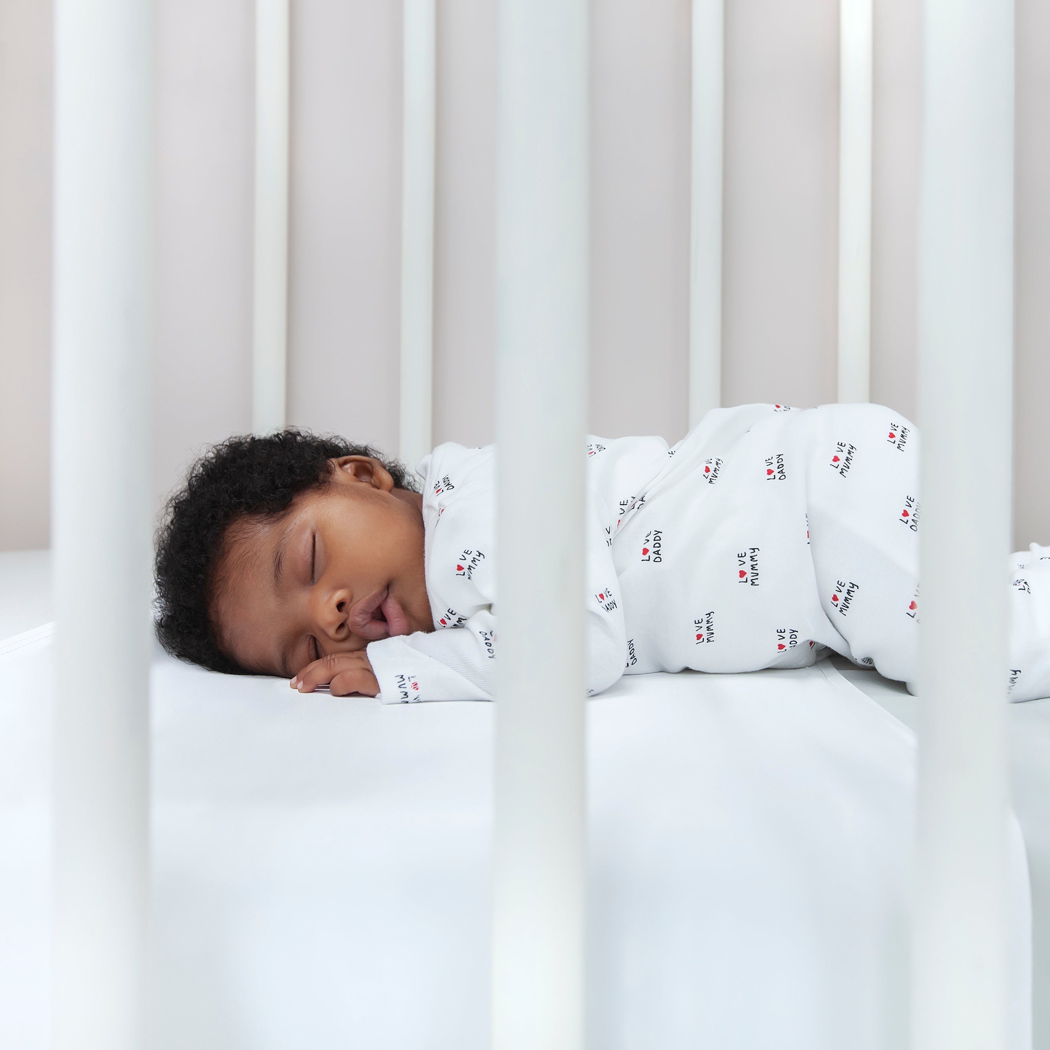 Organic Silk Baby Cot Slips- Ivory White