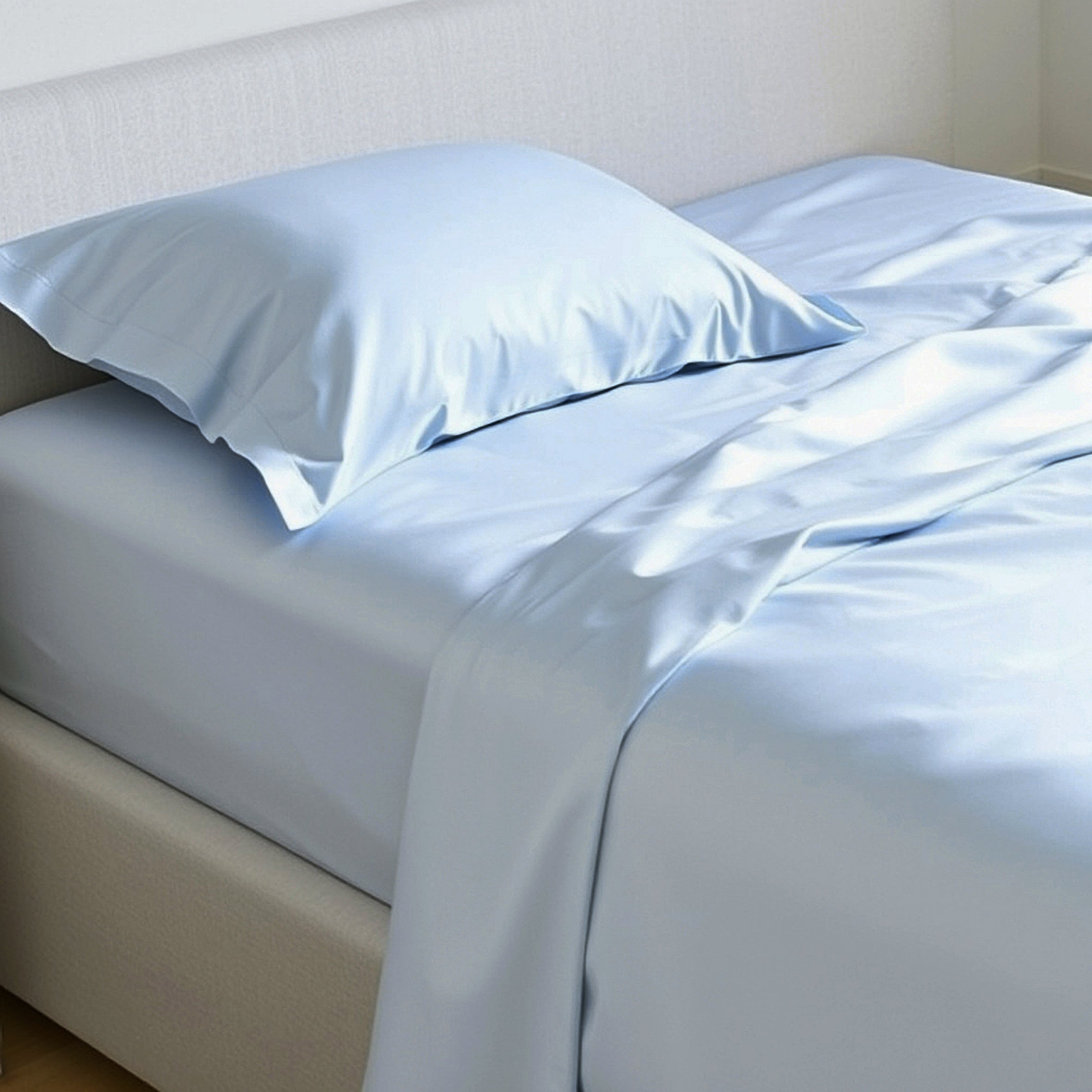 Pure Silk Duvet - Sky Blue