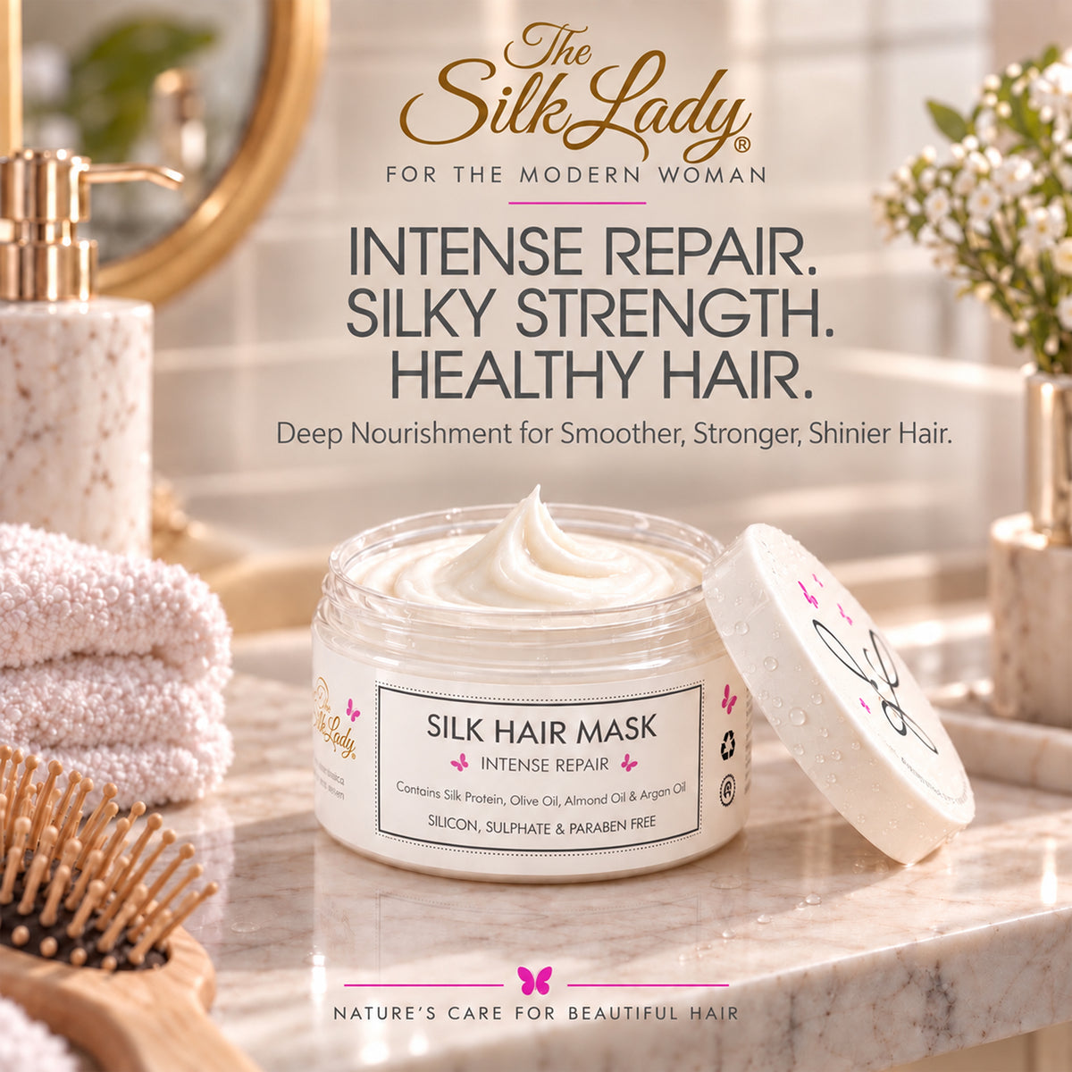 Silk Protein Hair Mask - intense repair 250ml