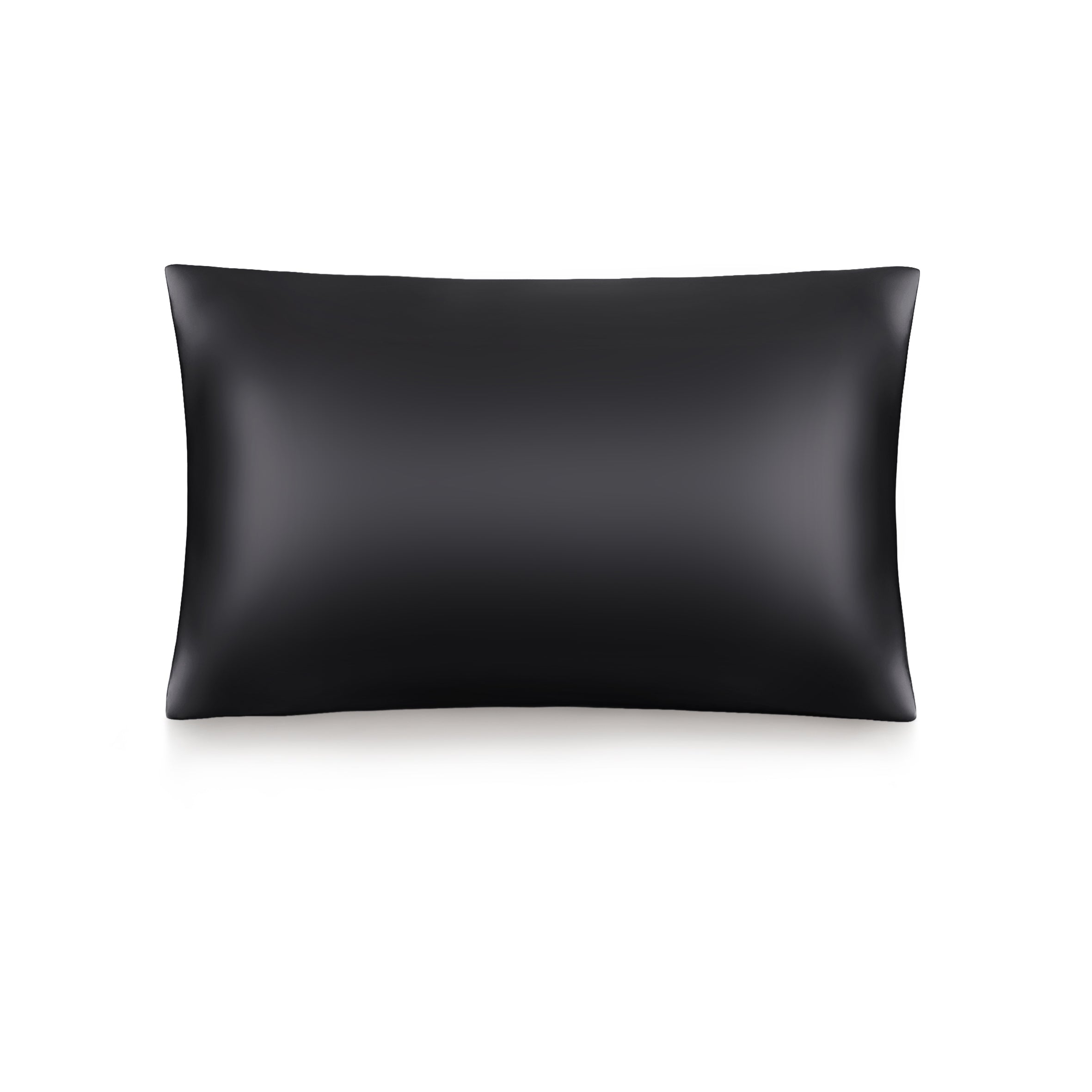 Pure Silk Pillowcase 22 Momme - Moody Black