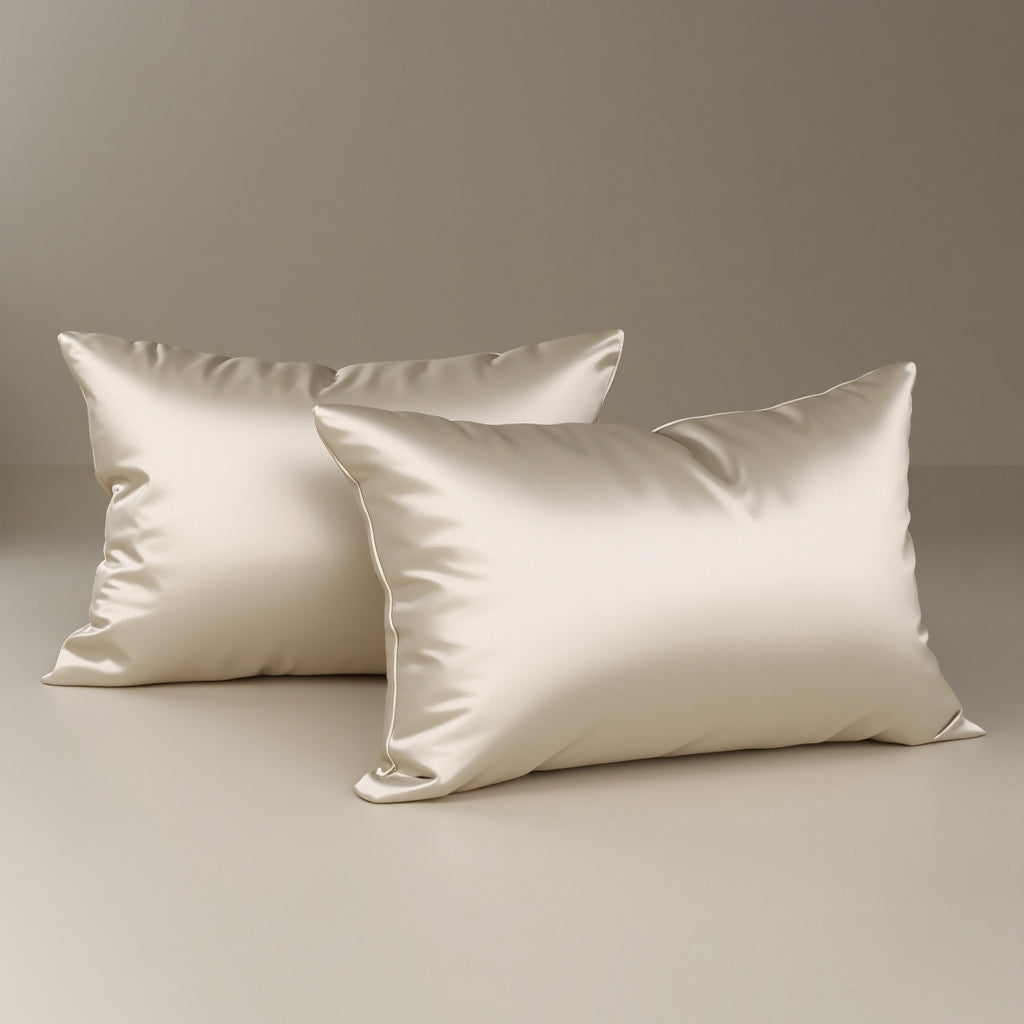 Pure Silk Pillowcase 22 Momme - Champagne