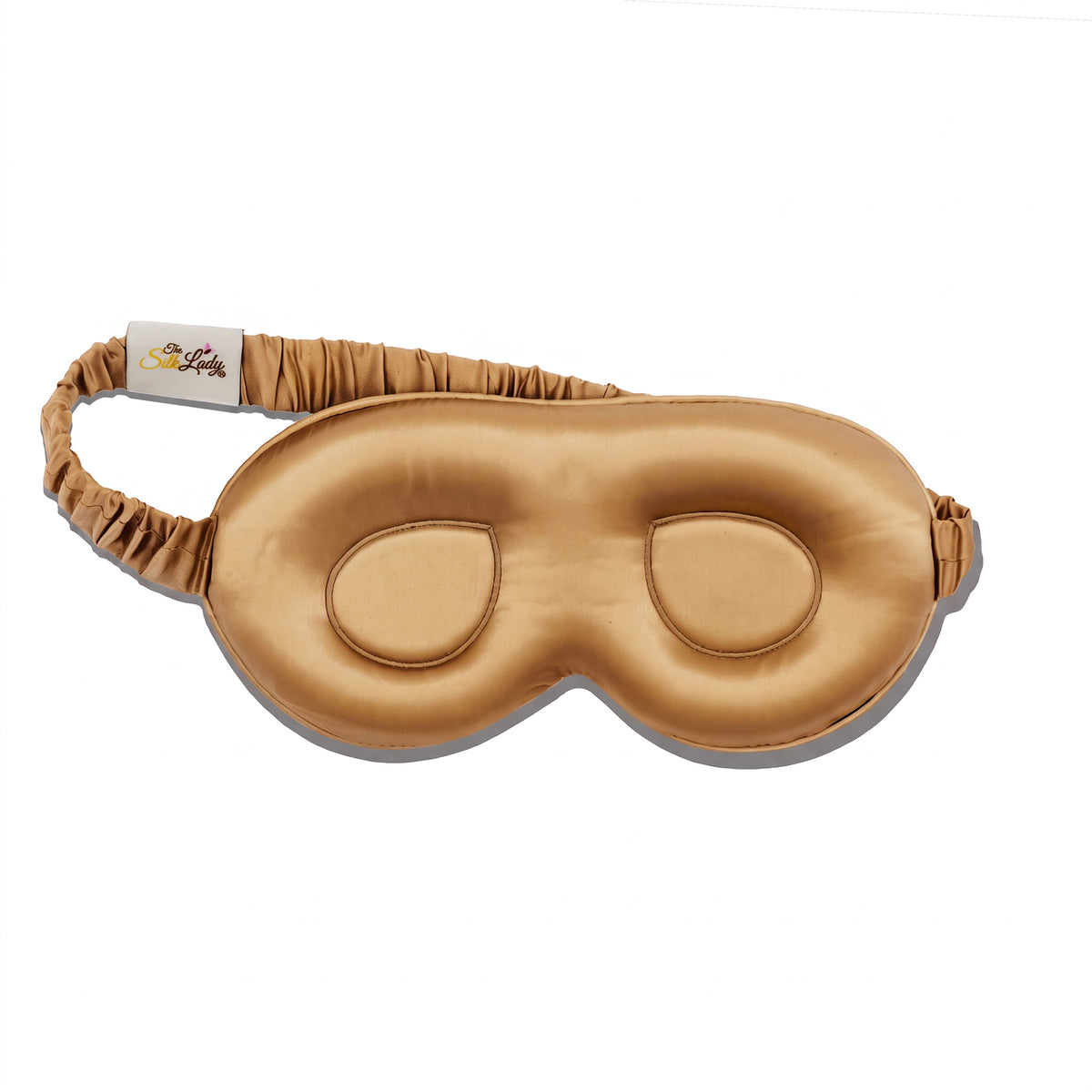 Silk Contour Sleeping Masks - Gold Caramel