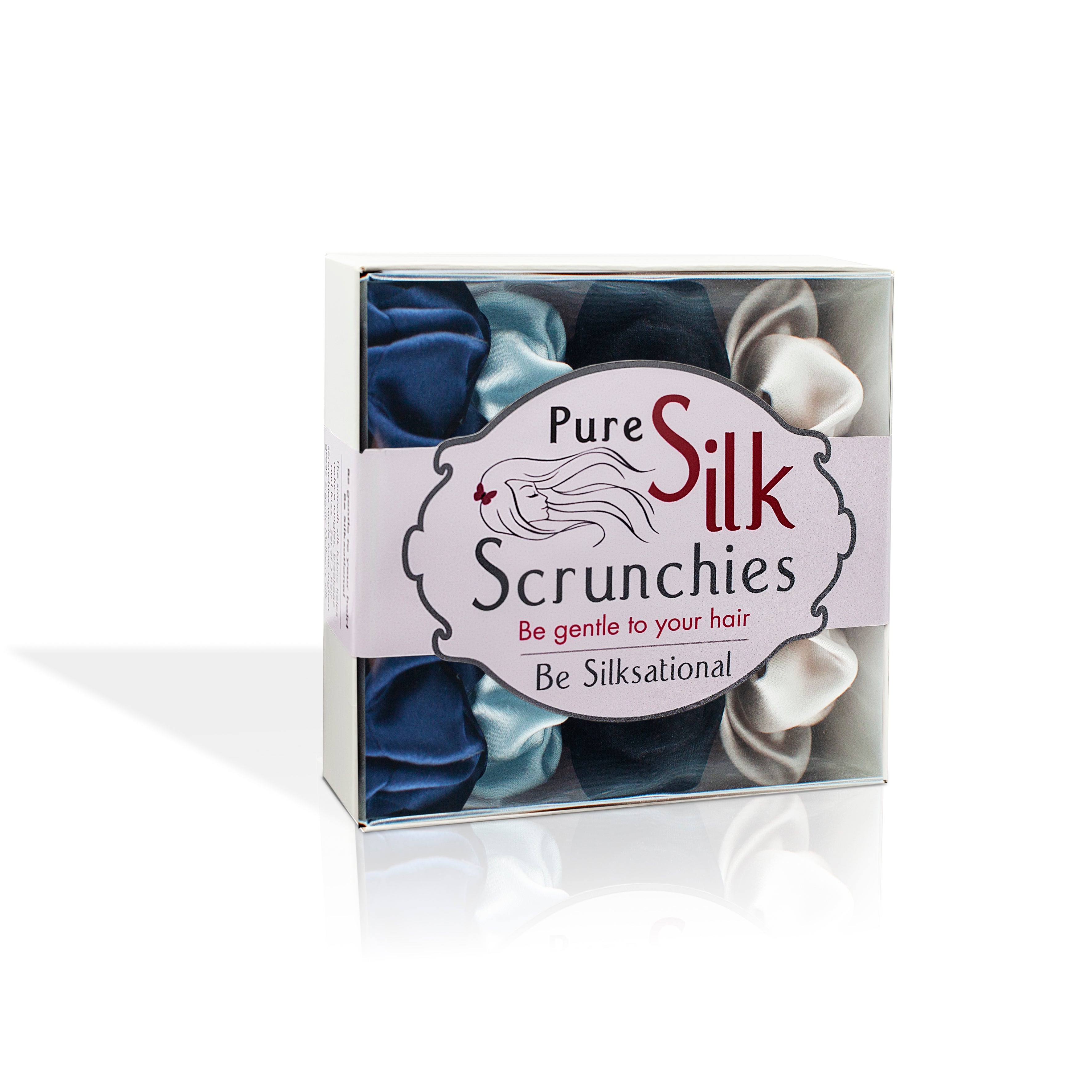 Midnight Glow slim scrunchies collection