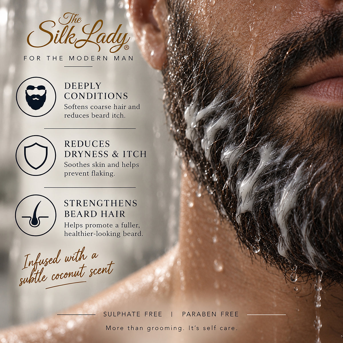 Silk Protein Beard Mask - deep conditioner 250ml