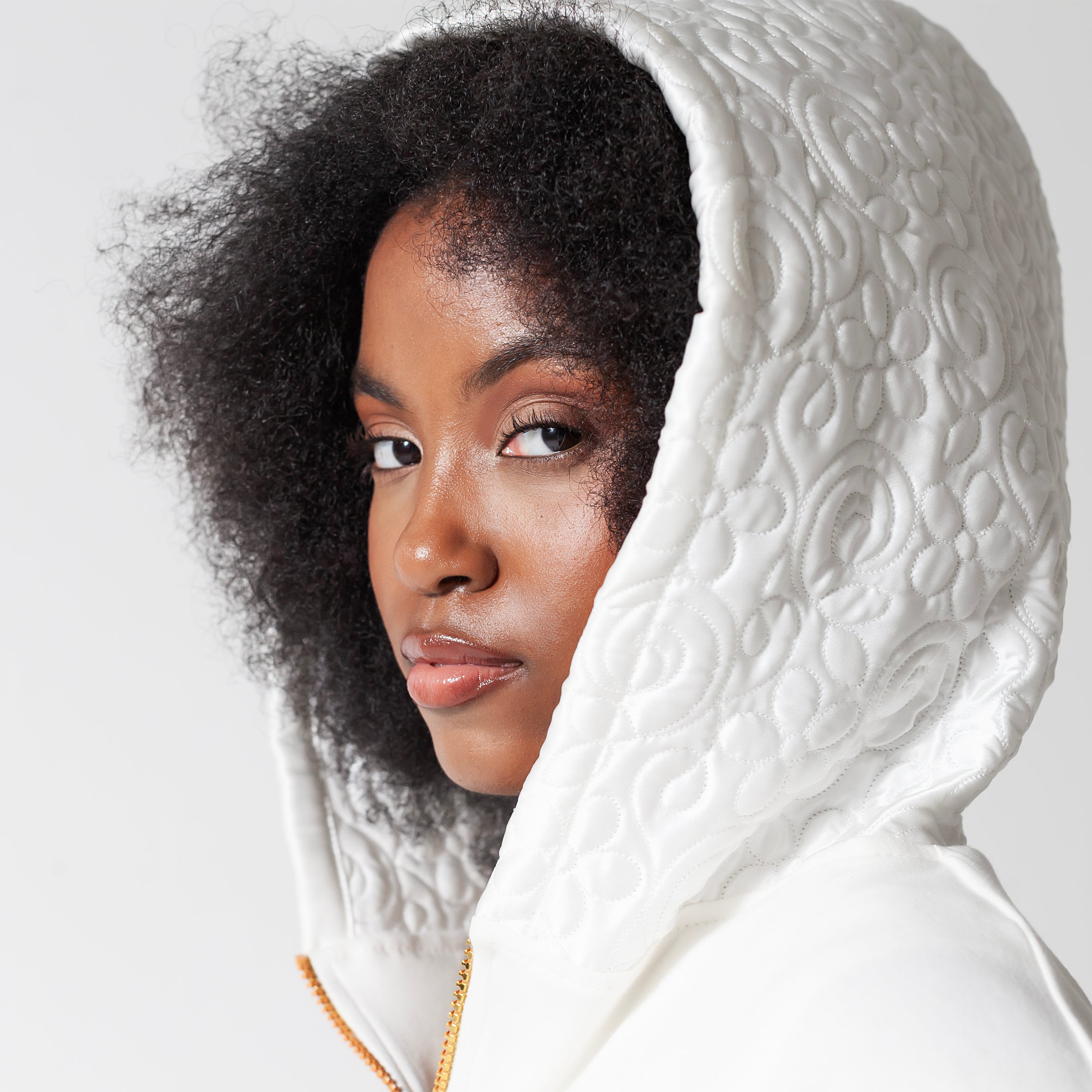 Ladies Silk and Cotton Tracksuit