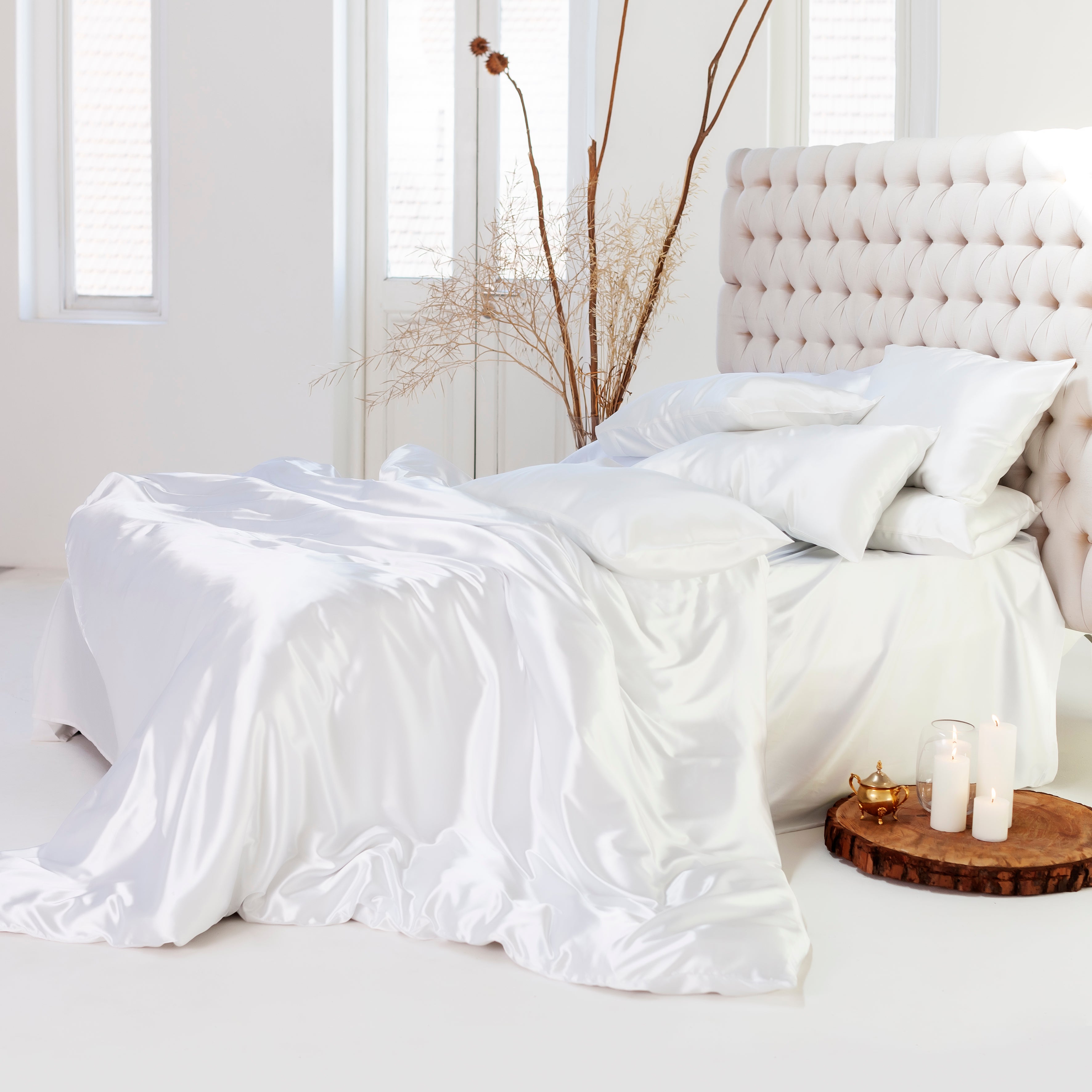 Pure Silk Duvet - Snow White
