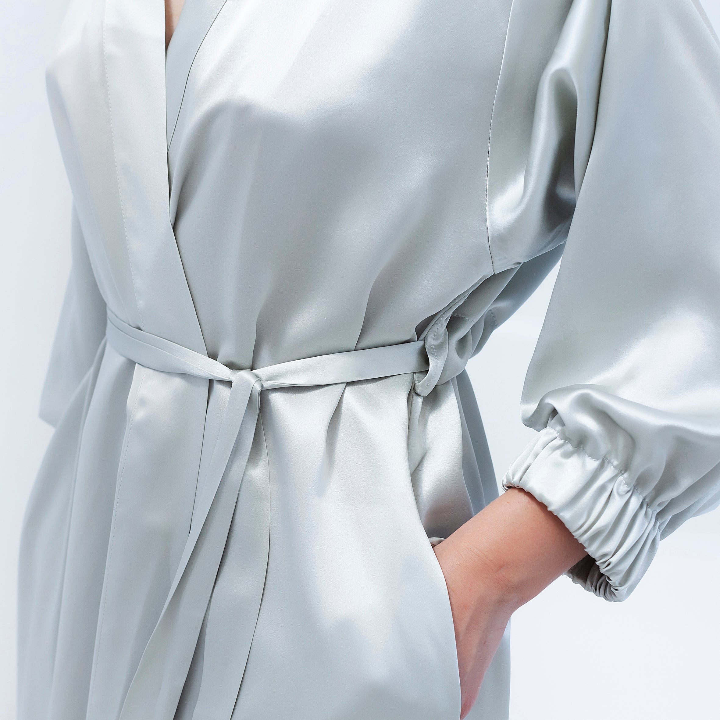 Ladies Sleeping Gowns - Dove Grey