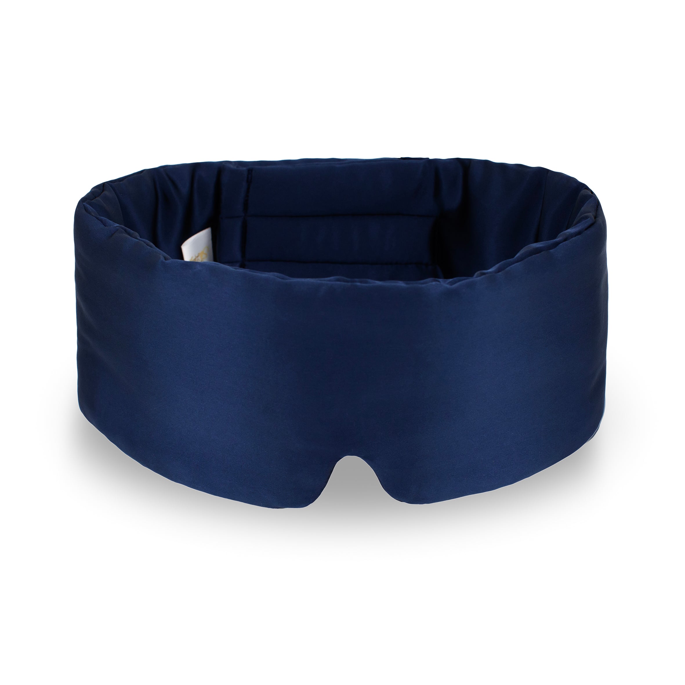 Silk Padded Sleeping Masks - Navy Blue