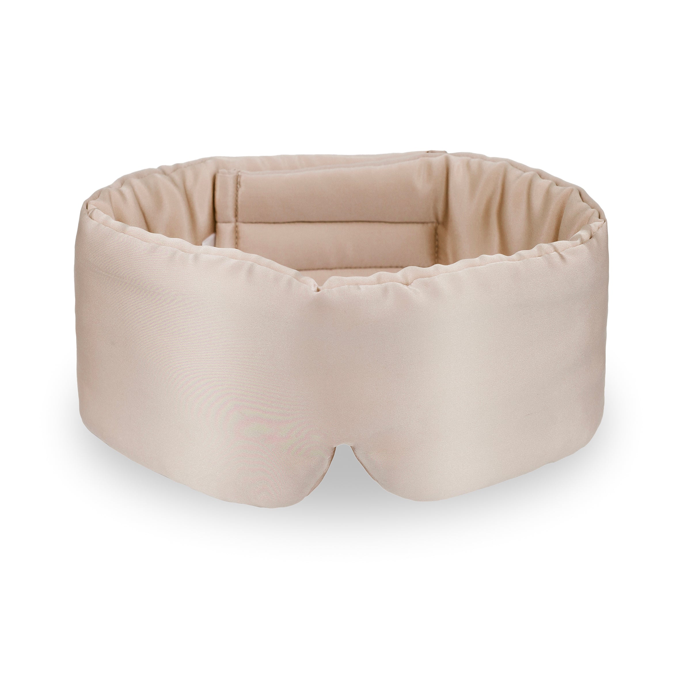 Silk Padded Sleeping Masks - Champagne