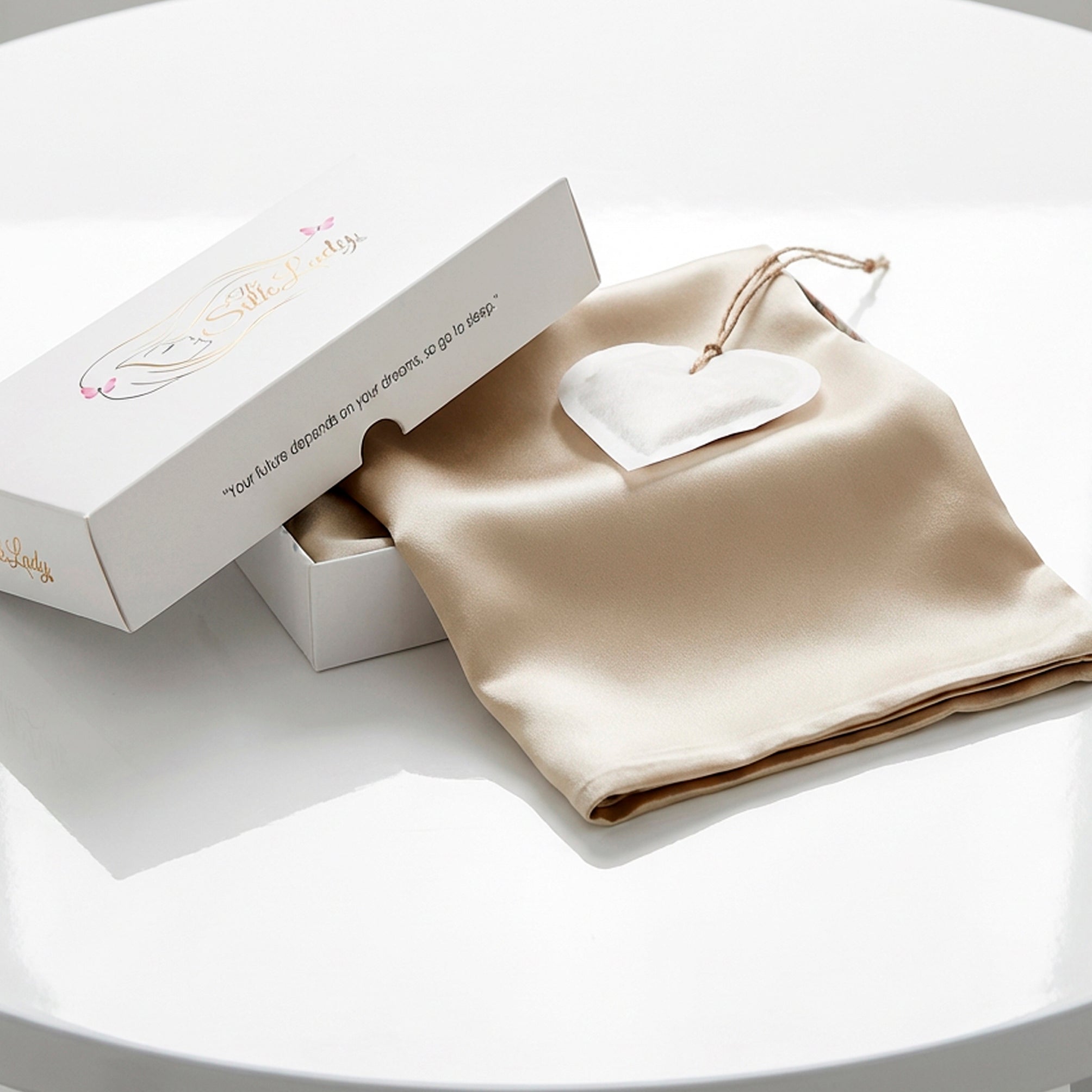 Pure Silk Pillowcase 22 Momme - Champagne