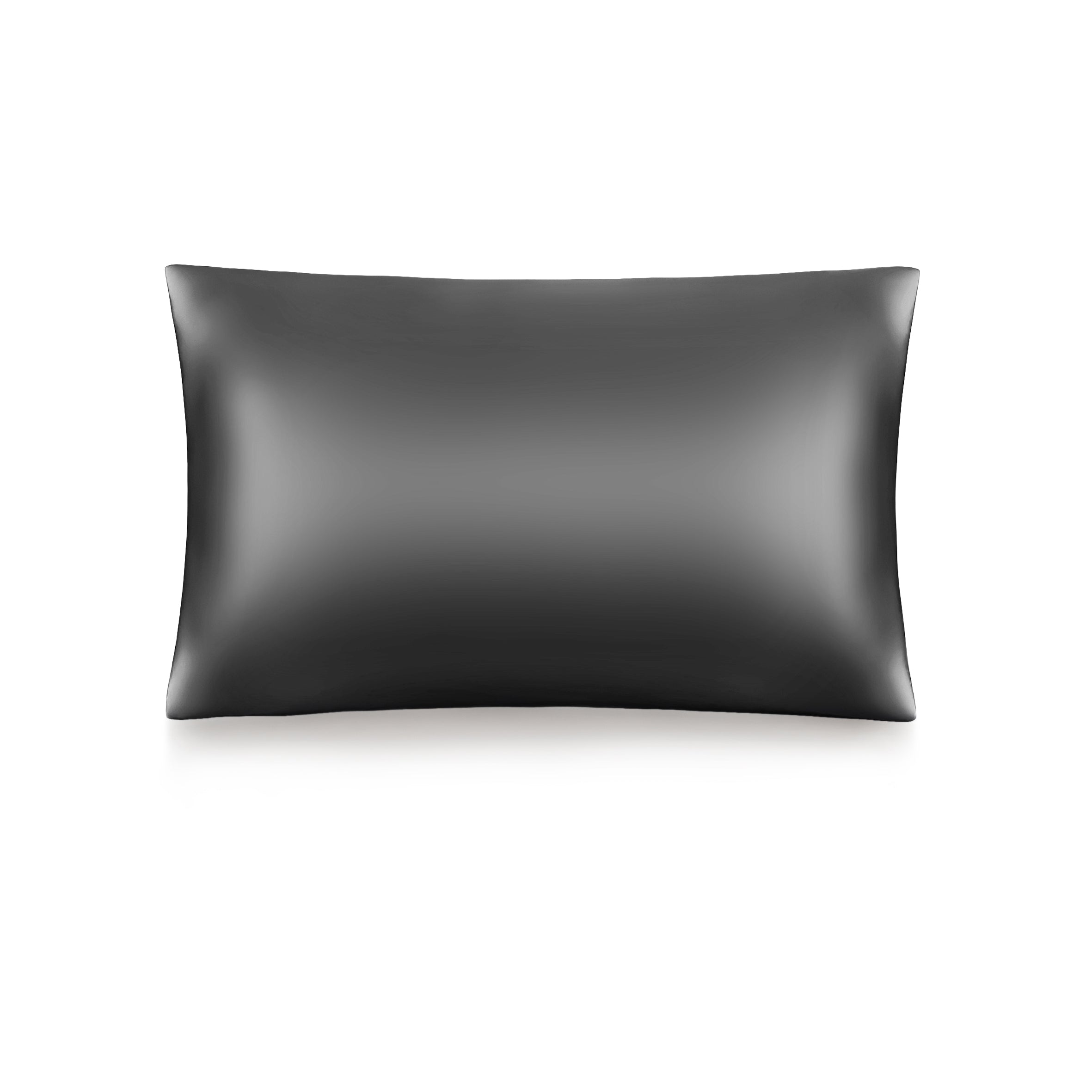 Pure Silk Pillowcase 22 Momme - Charcoal grey