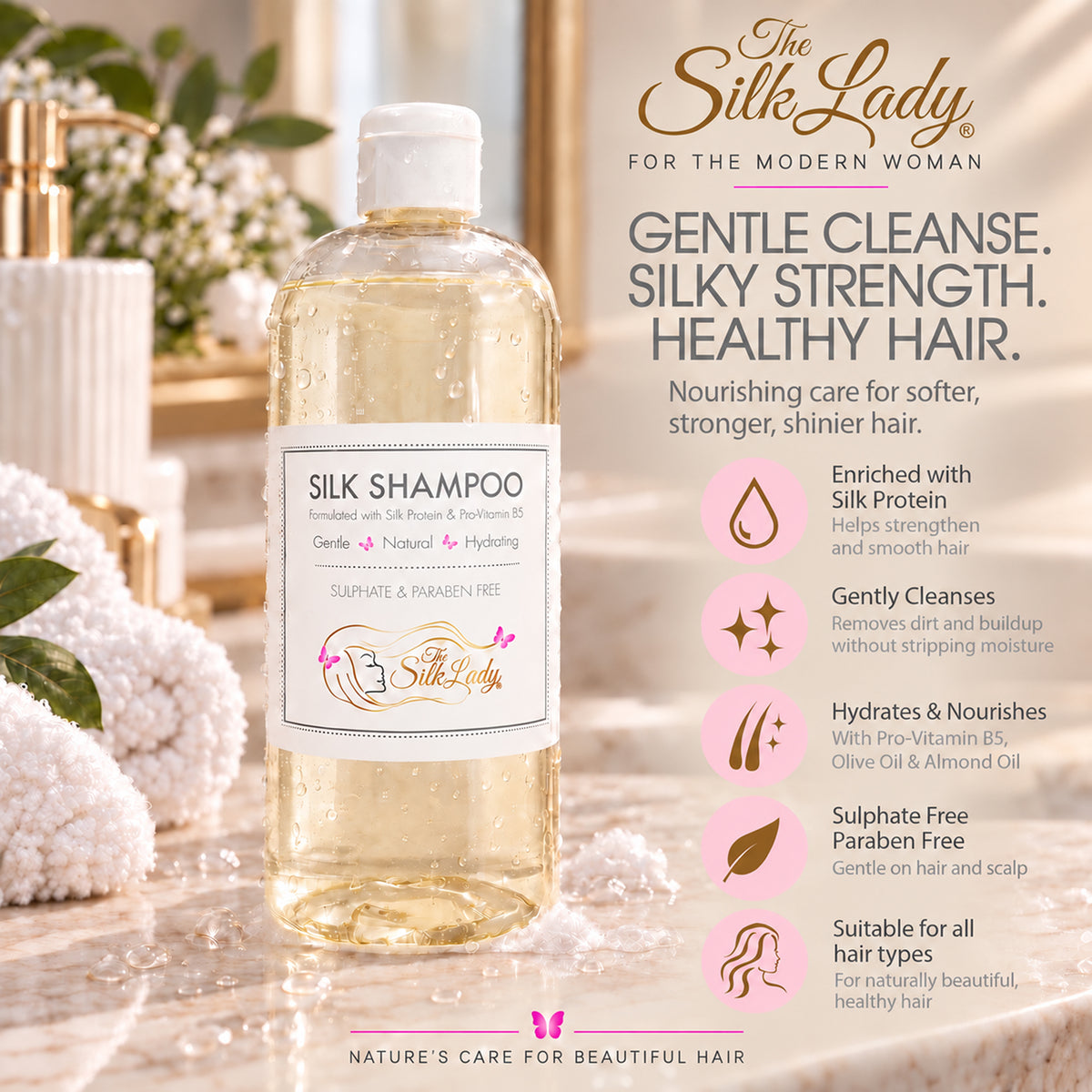 Silk Protein Shampoo 500ml