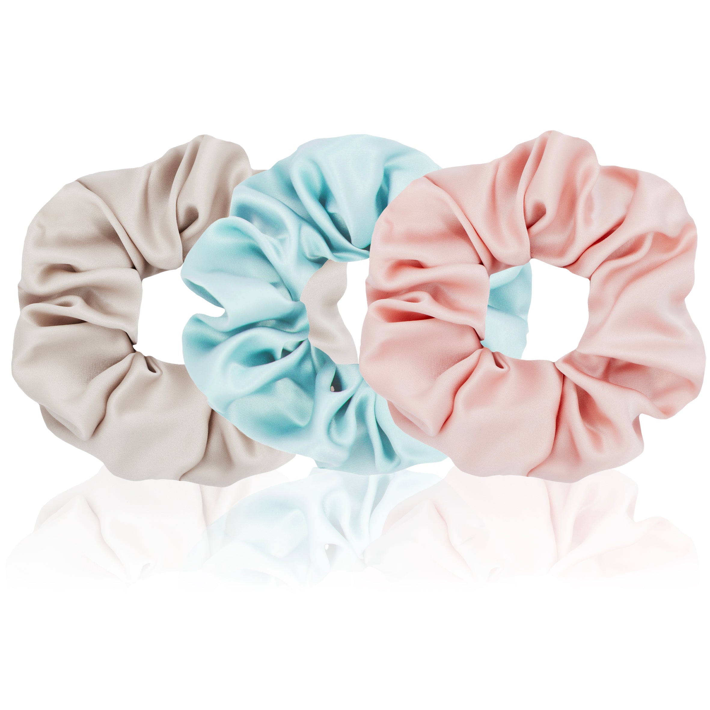 Sweet Day Thick Silk Scrunchies Collection