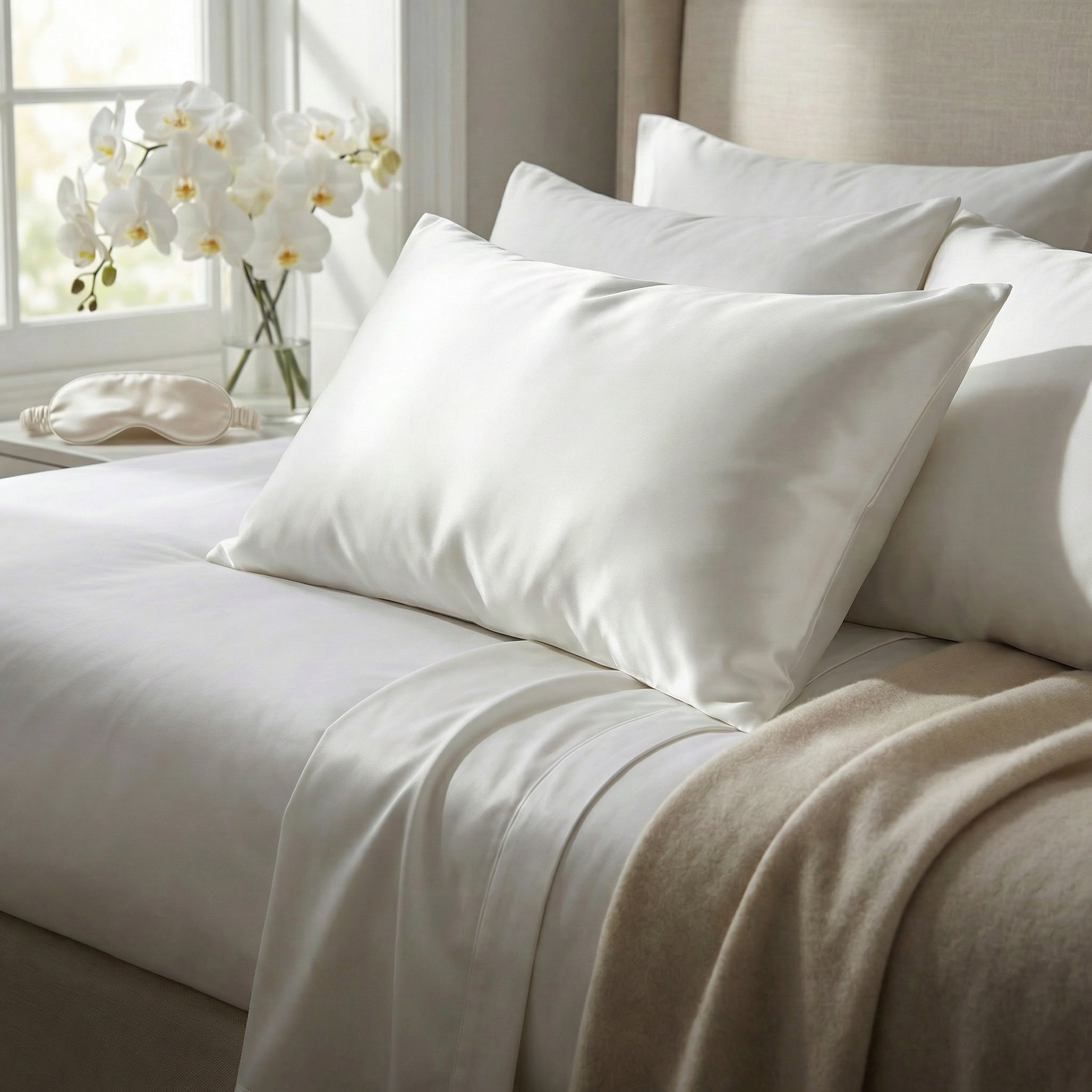 Deluxe 25 Momme Pure Mulberry Silk Pillowcase - limited edition