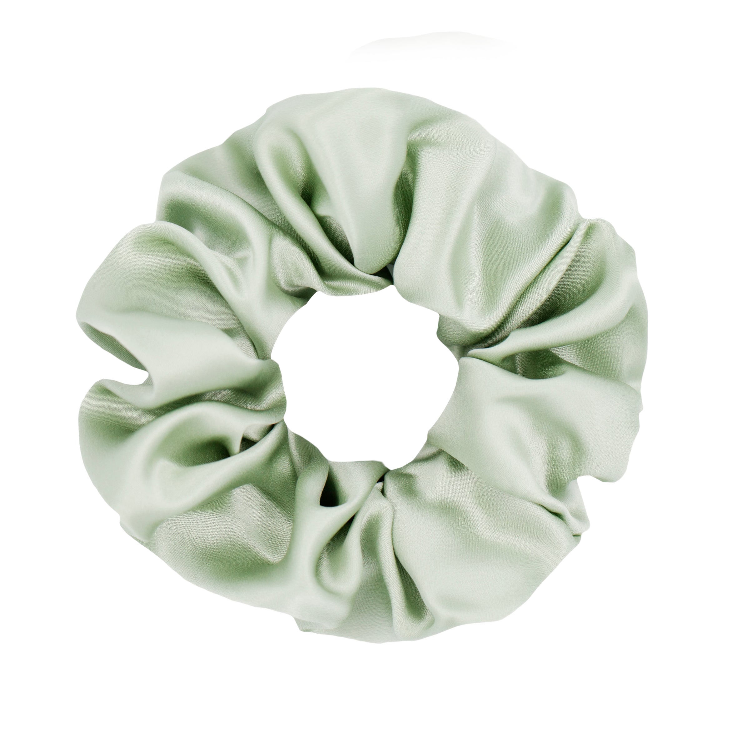 Pastel Elegance Thick Silk Scrunchies Collection