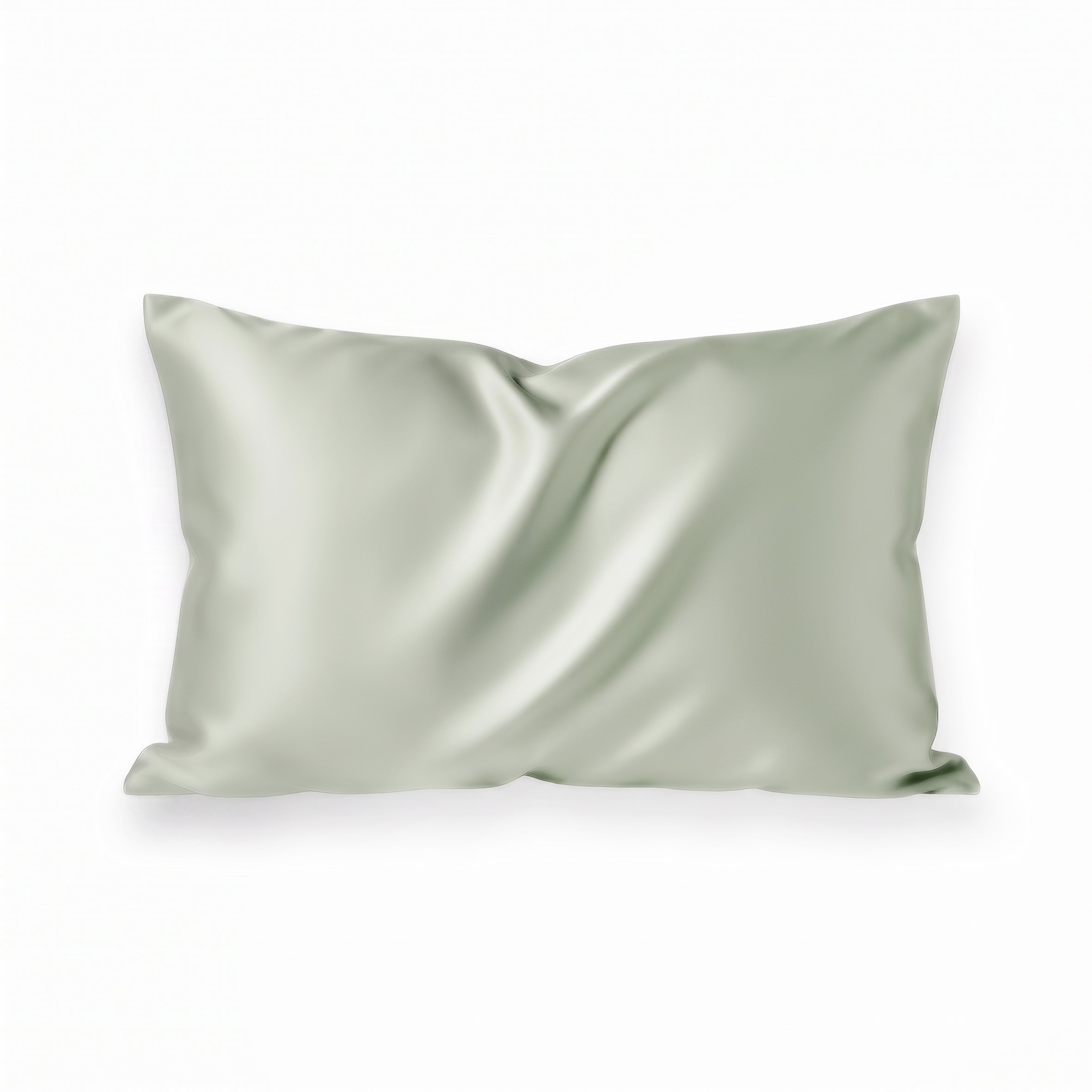 Pure Silk Pillowcase 22 Momme - Pastel Sage