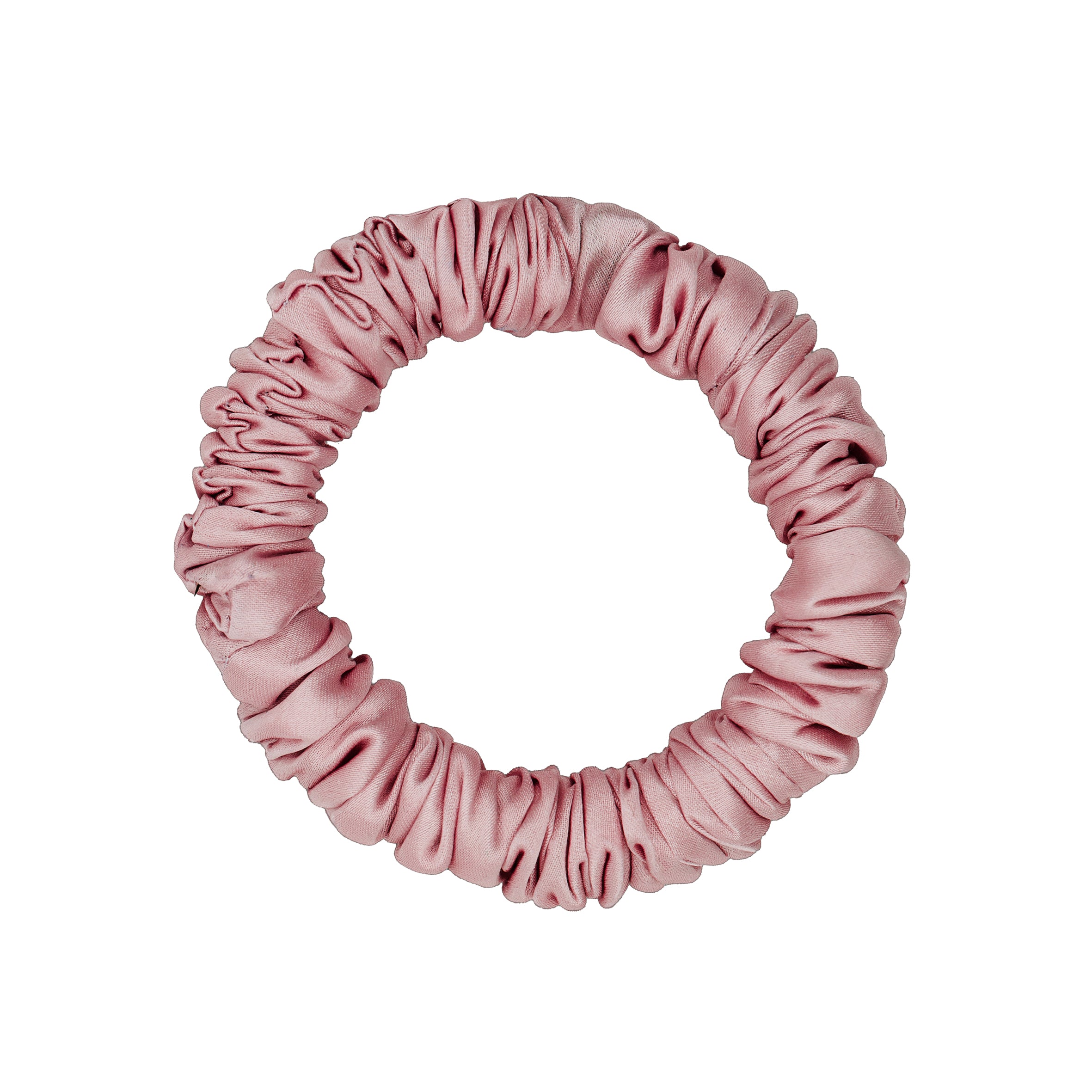 Pastel set silk skinny scrunchies