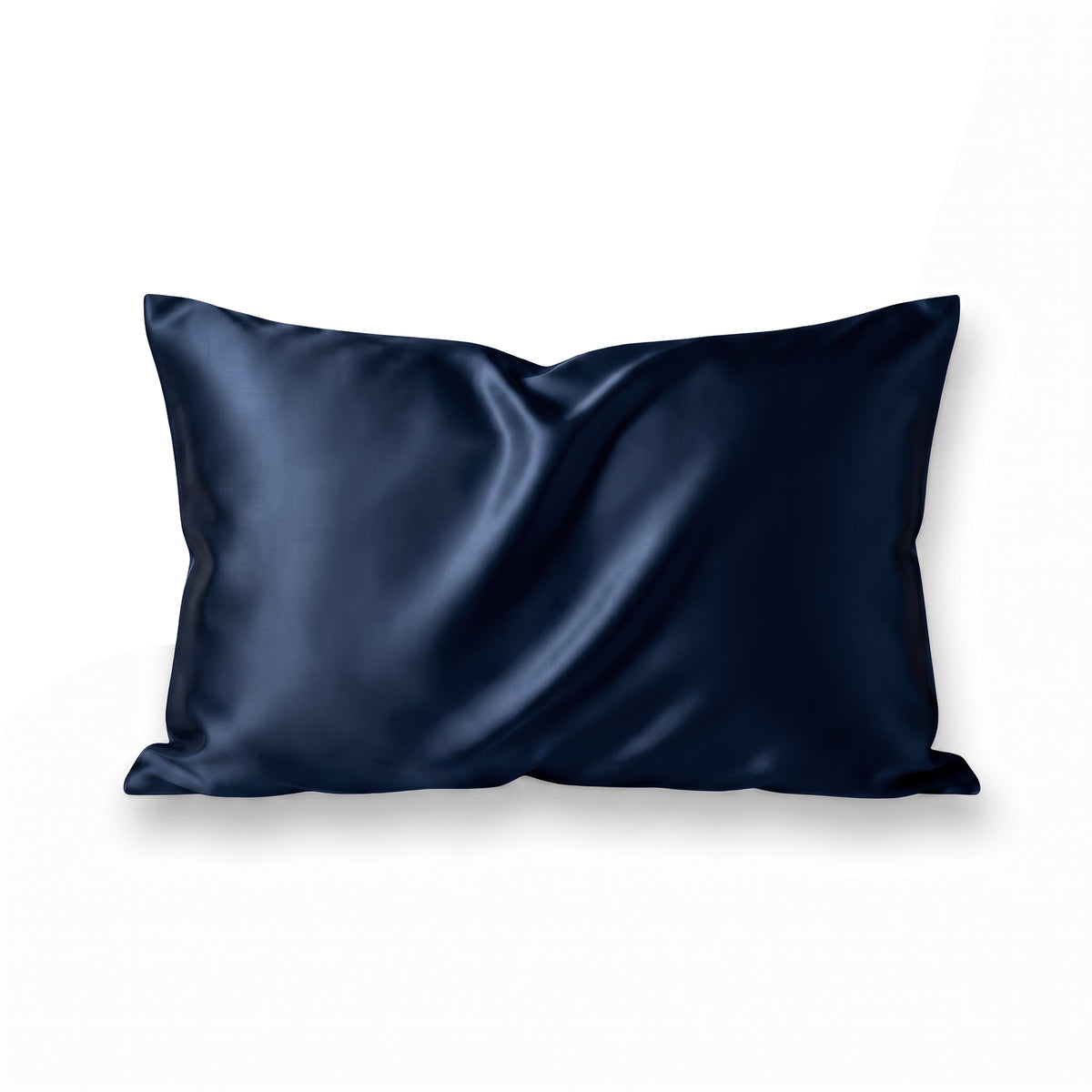 Pure Silk Pillowcase 22 Momme - Navy Blue