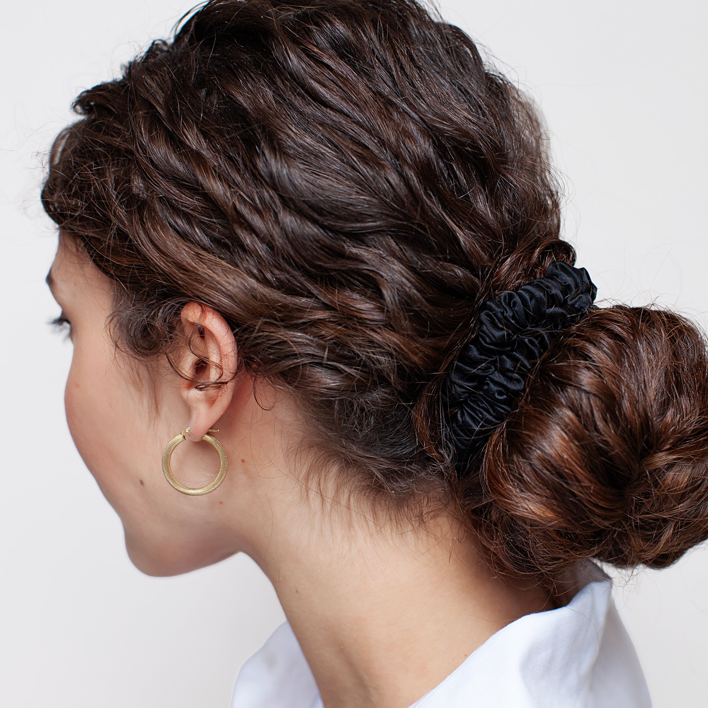 Urban Elegance Skinny silk scrunchies set