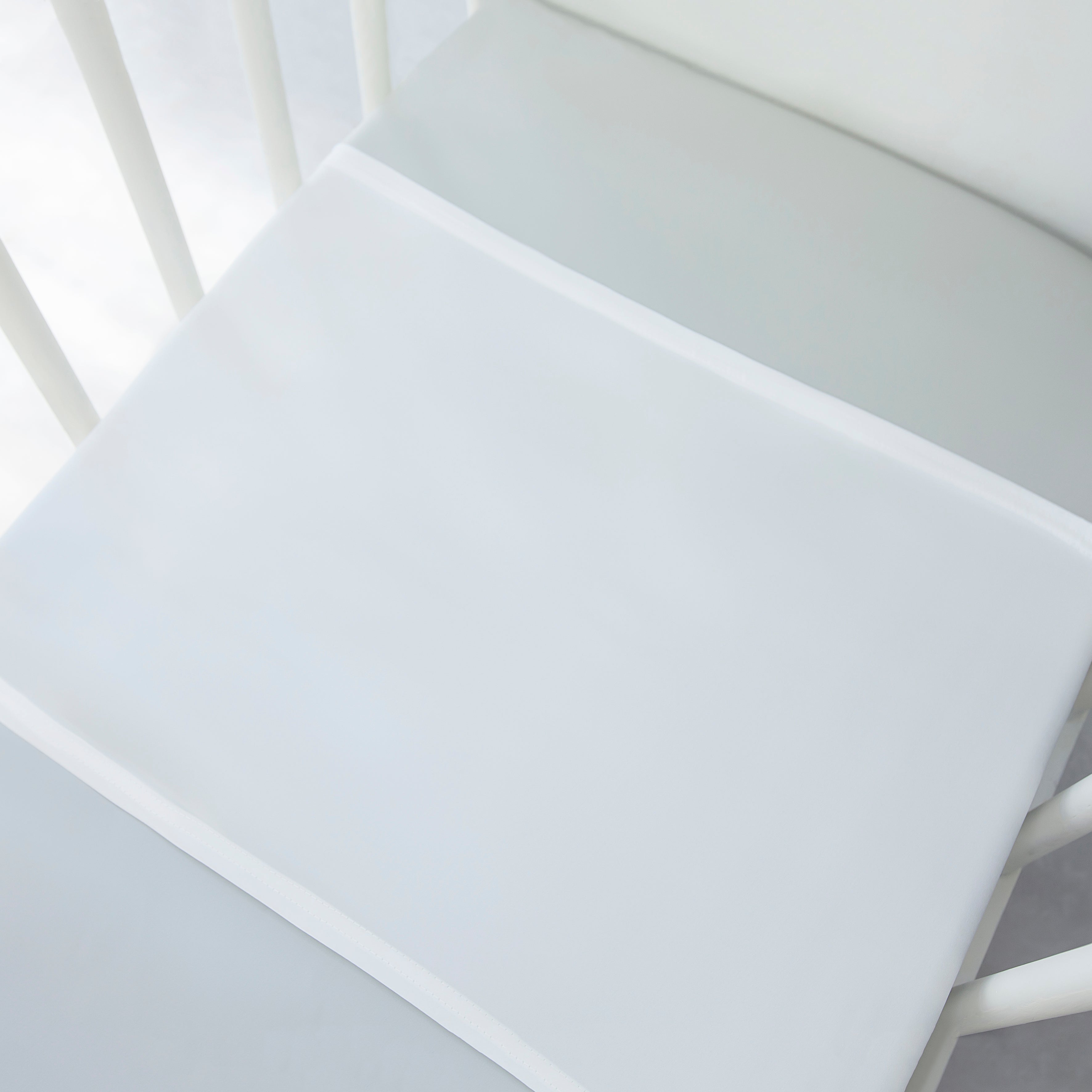 Organic Silk Baby Cot Slips- Ivory White