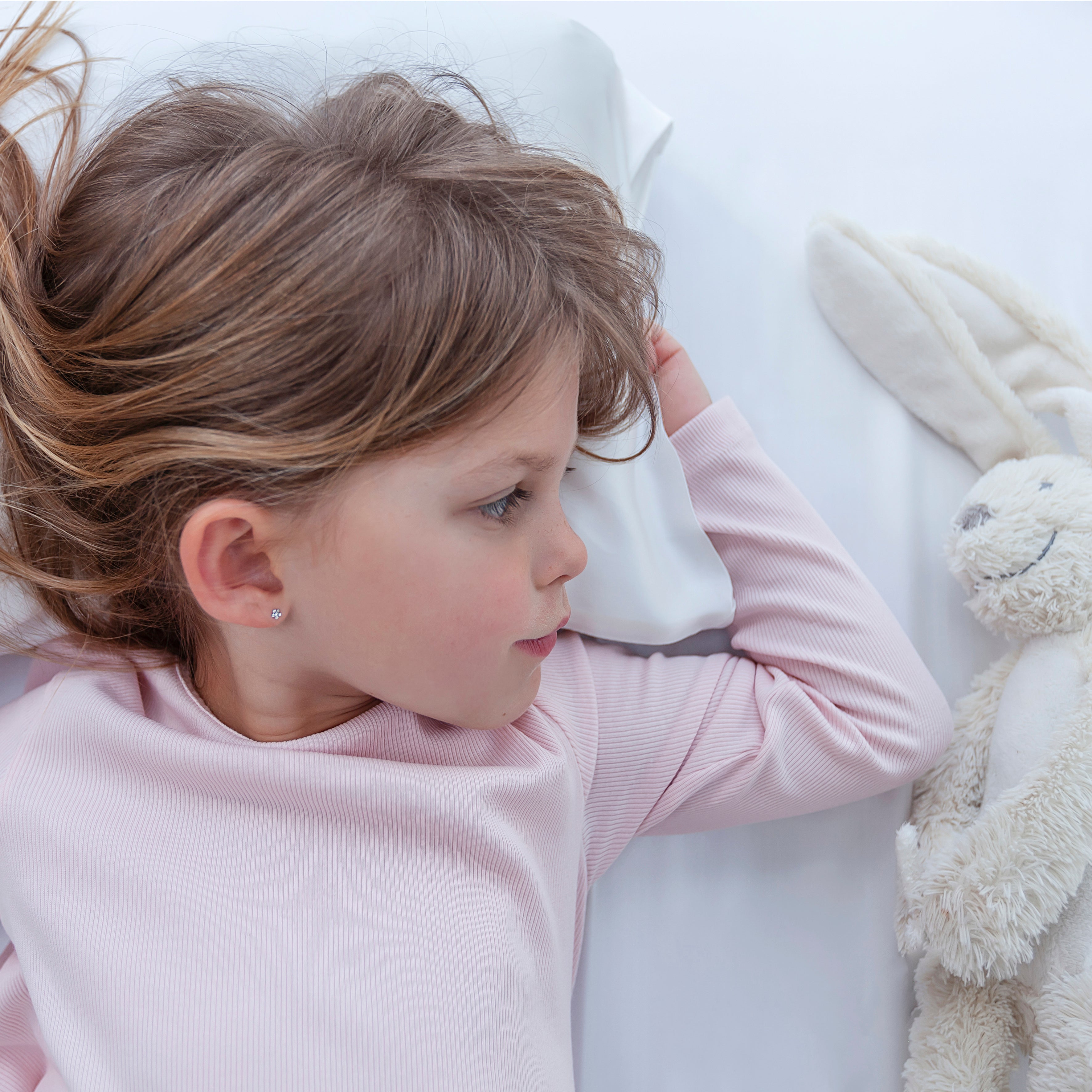 Organic Silk Baby Combo - Ivory White