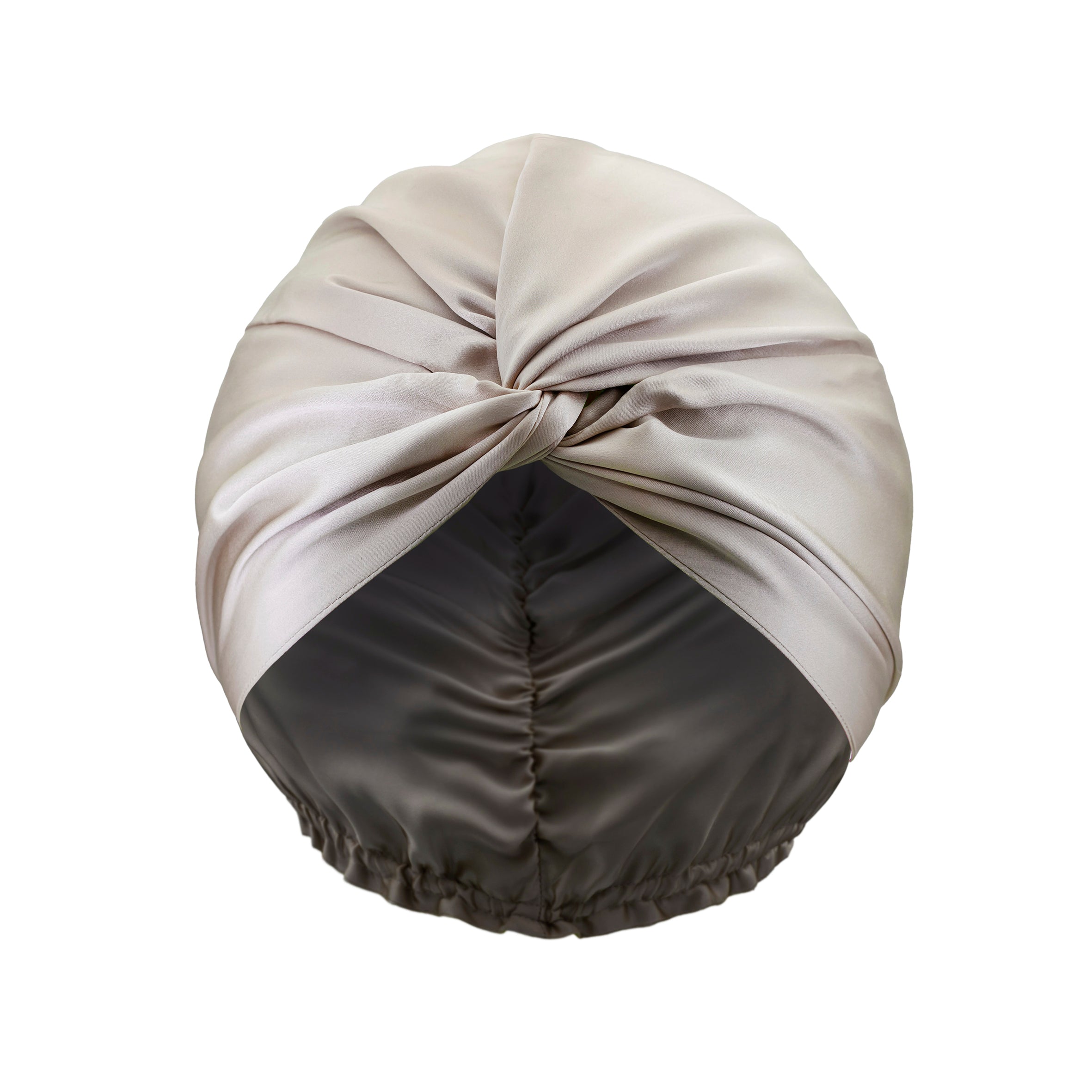 Pure Silk Turban - Champagne