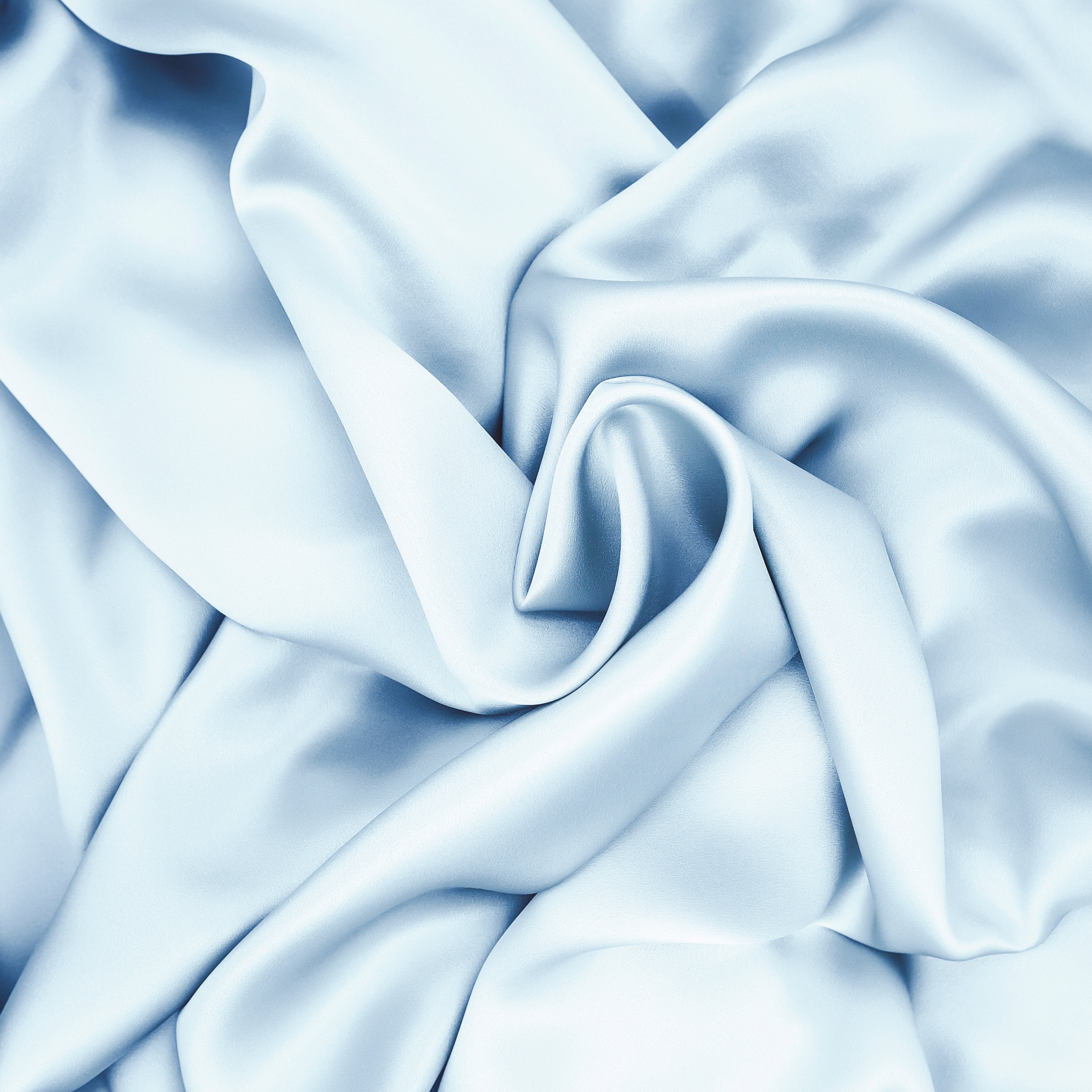 Pure Silk Pillowcase 22 Momme - Ice Blue