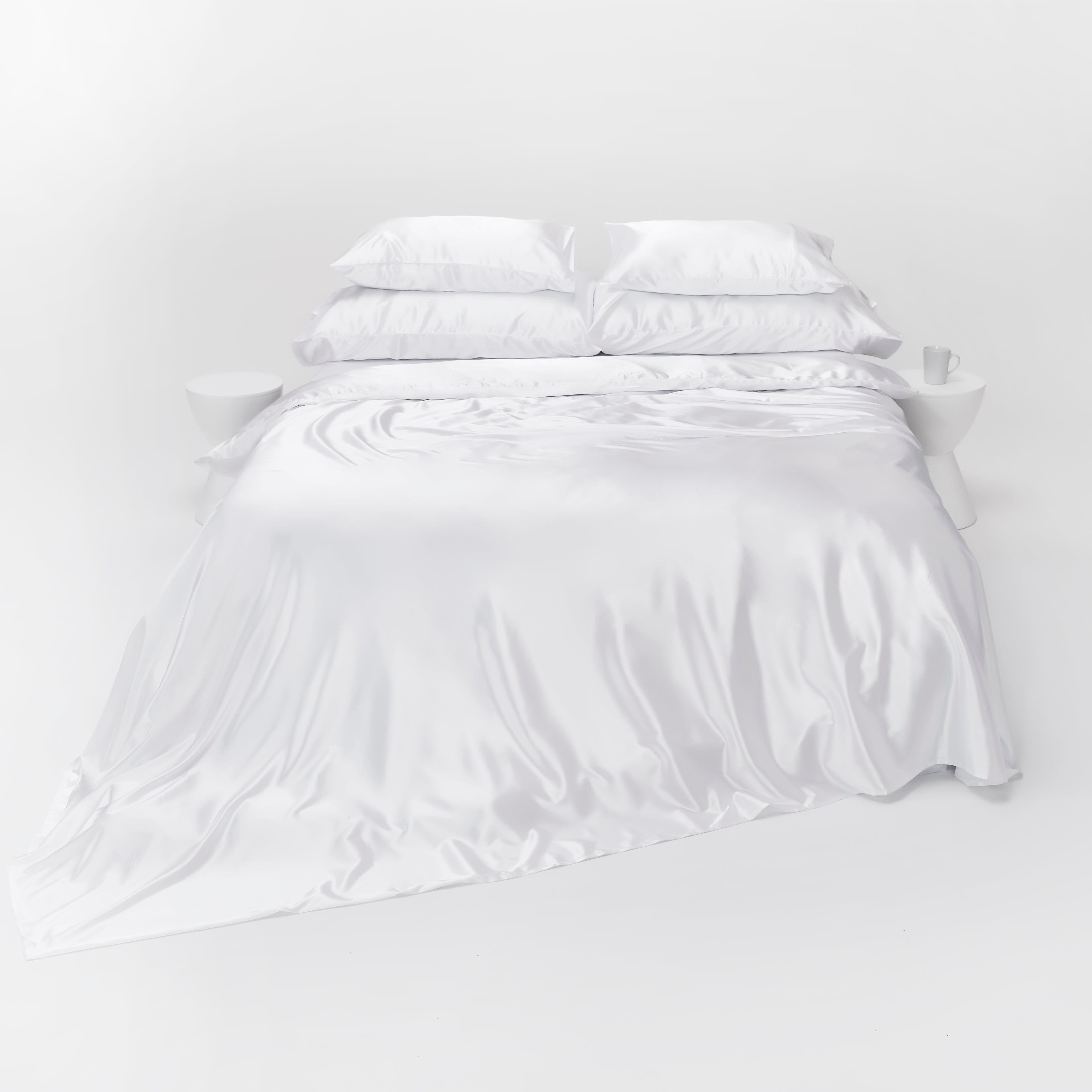 Pure Silk Pillowcase 22 Momme - Snow White