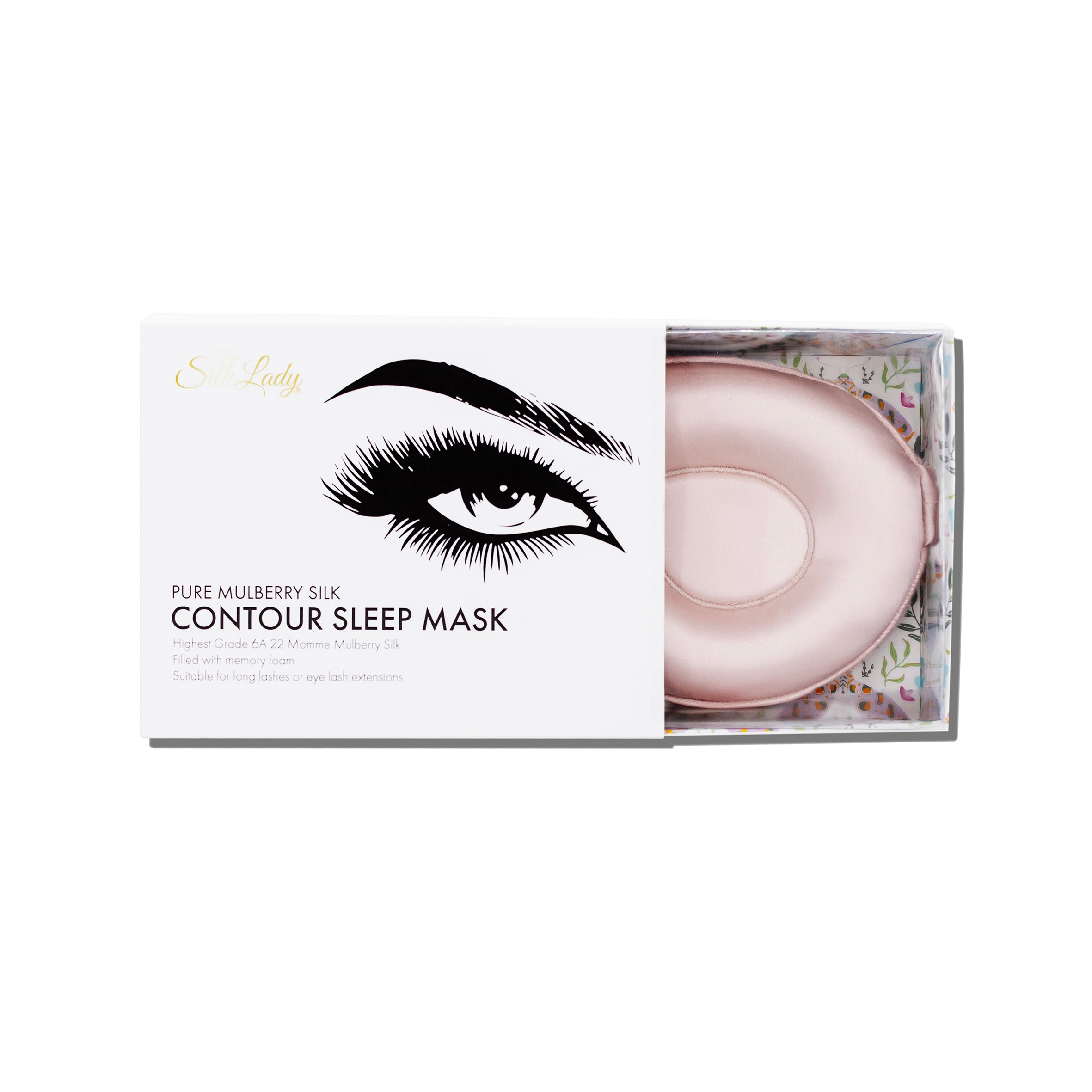 Silk Contour Sleeping Masks - Pink Dream