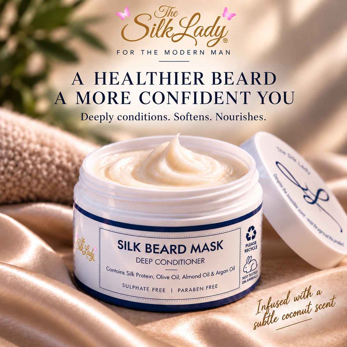 Silk Protein Beard Mask - deep conditioner 250ml