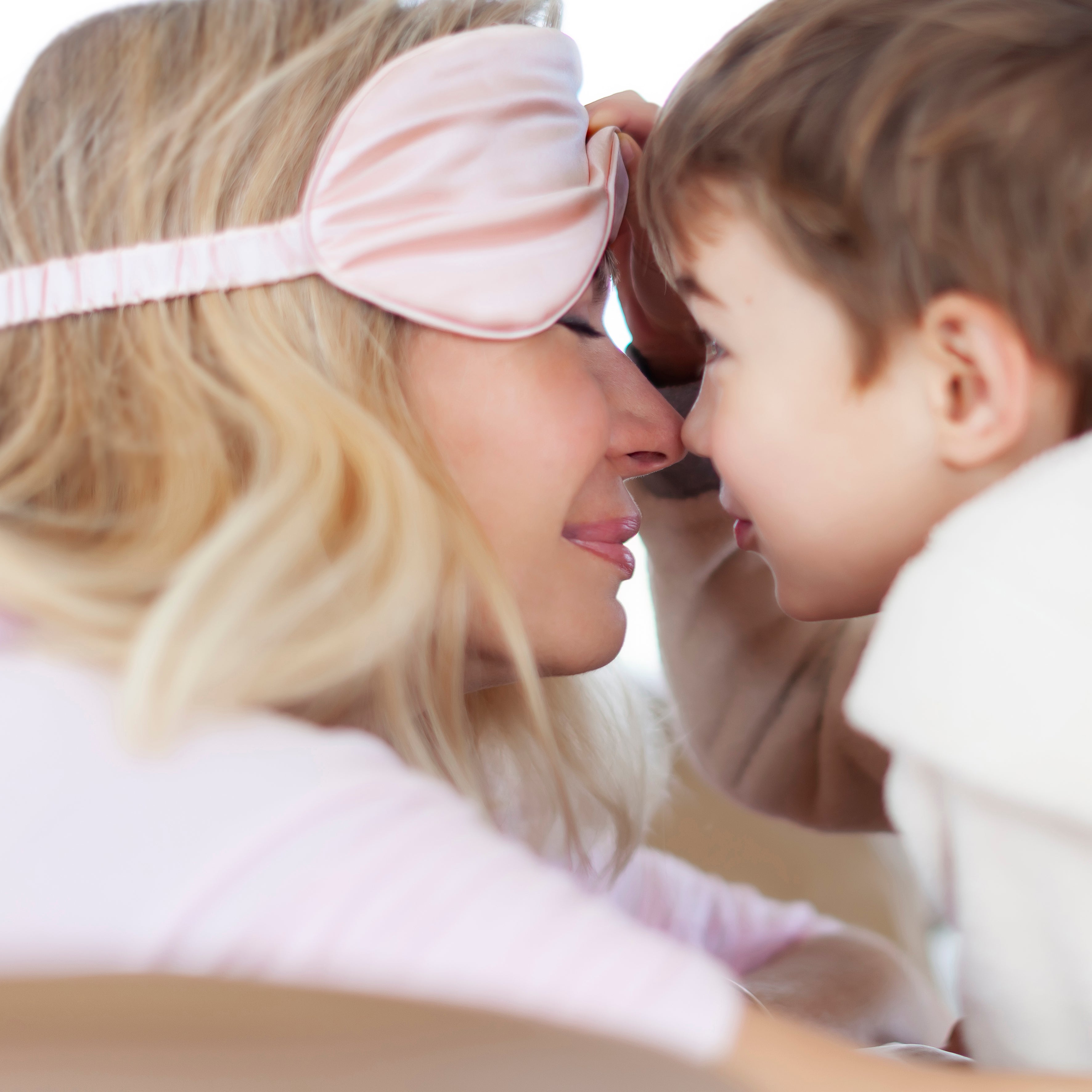 Silk Sleeping Masks - Misty Pink