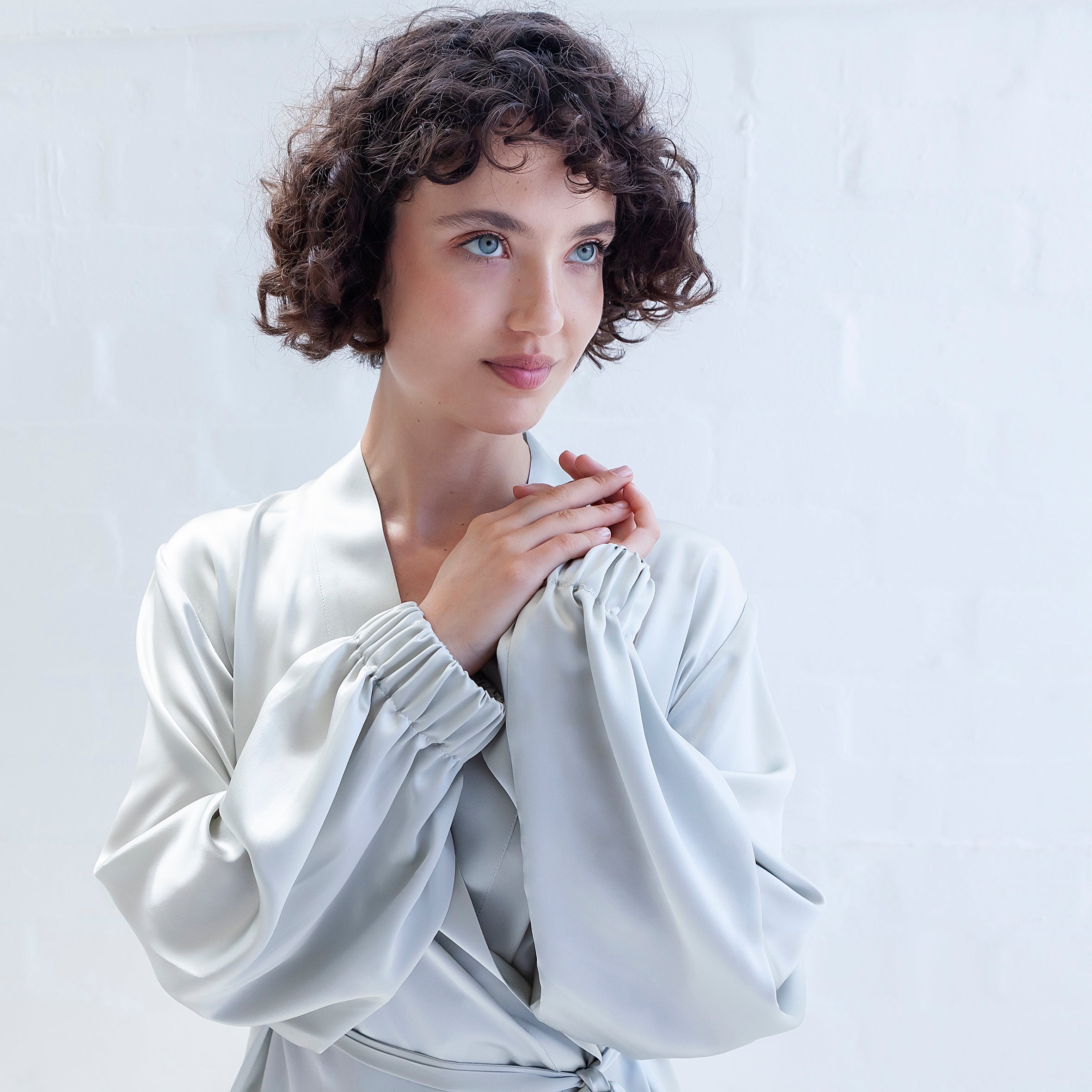 Ladies Sleeping Gowns - Dove Grey